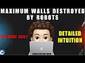Maximum Walls Destroyed by Robots Detailed Build Intuition Leetcode 3661 codestorywithMIK