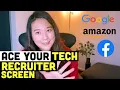 How to ACE your Tech Recruiter Phone Screen Interview What is a phone screen