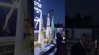 النص والتسجيل الكامل مراسم افتتاح نصب الشهيد الاشوري في بلدة تل تمر دندنها