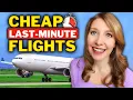 How to Book CHEAP International Flights Secret to Half-Price Tickets