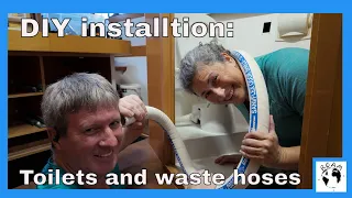 DIY installation of new toilets and waste water system. Episode 46 #catamaranrefit
