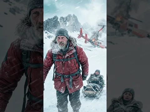 ❄️ He was stranded in the Arctic.#film #viralvideo