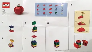 LEGO instructions - Promotional - 6539539 - Apple