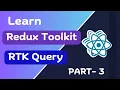 Advance usage of Redux Toolkit RTK Query CRUD Example