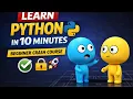 Learn Python in 8 Minutes Beginner Crash Course