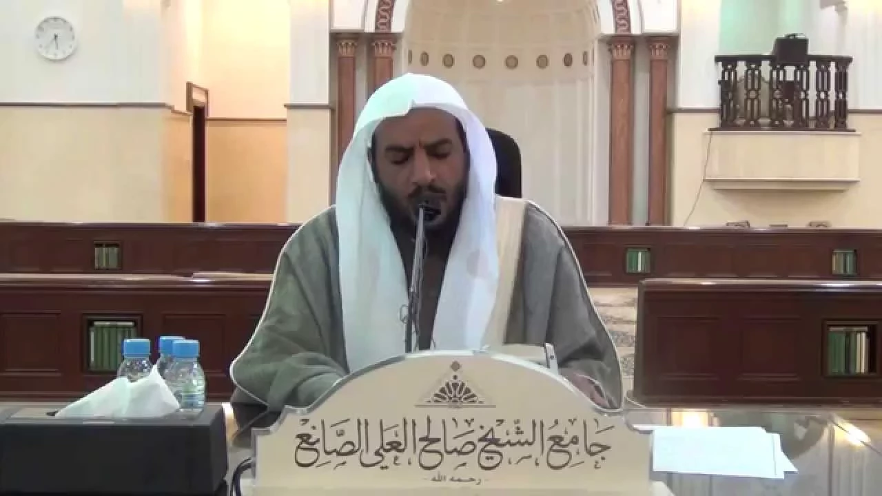 محاضرة ياحامل القرآن لفضيلة الشيخ د. مشعل العتيبي بجامع الصانع