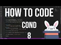 how to code racket - 8 cond