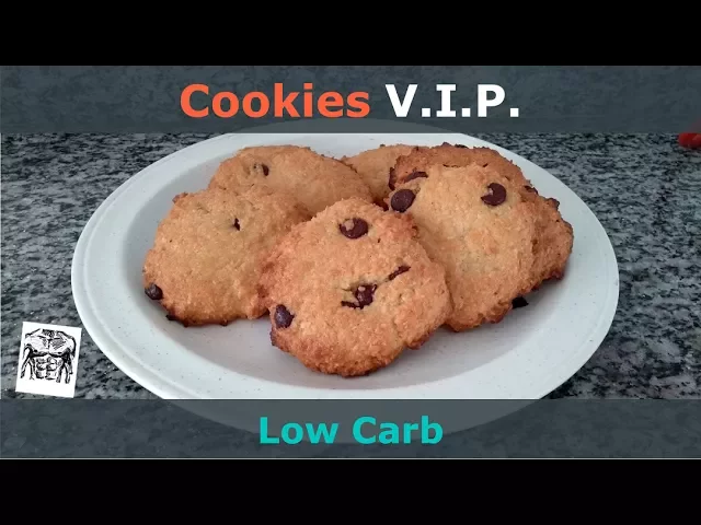 COMO FAZER COOKIES LOW CARB RECEITA V.I.P