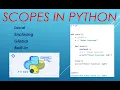 Scopes in Python TAMIL