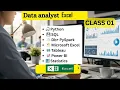 Data Analyst in English Excel Class 1 Essential Data Cleaning AutoFit Tips for Beginners