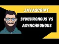 Synchronous vs Asynchronous JavaScript JavaScript Tutorial NSCODE