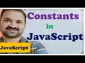 Constants in JavaScript JavaScript Tutorial for Beginners