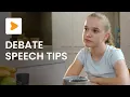 How to Write a Debate Speech Structure Research Rebuttals English ClickView