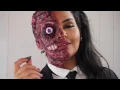 Harvey Dent Two Face HALLOWEEN Makeup Tutorial