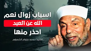 أسباب زوال النعم وكيف تحافظ عليها   درس مهم للشيخ الشعراوي دندنها