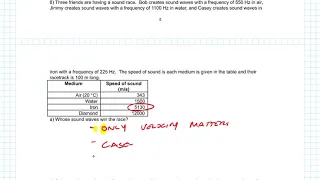 Physics 1 Wave On Solutions