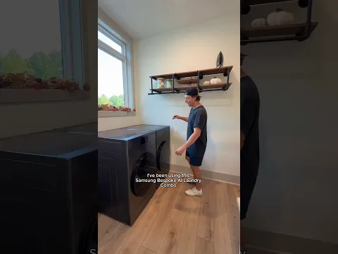 Never having to worry about switching the laundry over has been life changing | Samsung