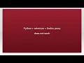 Python selenium firefox proxy does not work
