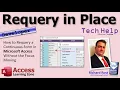 Requery in Place How to Requery a Continuous Form in Microsoft Access Without the Focus Moving