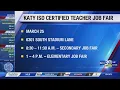 Katy ISD Certified teacher job fair March 25 - Sharron Melton