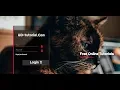 Transparent Login Form with HTML CSS Html Login Page Design Login form Design with Source Code