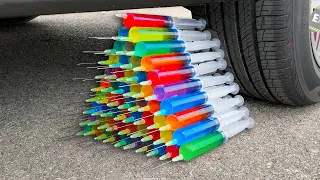 COCA COLA BALLOON VS CAR, Coca Cola Zero, PowerAde, Fanta, Sprite, Fruko and Mentos