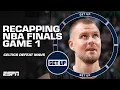 Kristaps Porzingis return Kyrie Irving s struggles more Celtics-Mavs GAME 1 REACTION Get Up