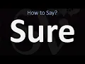Download Lagu How to Pronounce Sure? (2 WAYS!) British Vs US/American English Pronunciation