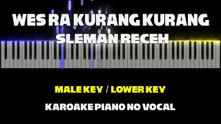 Download Wes Ra Kurang Kurang - Sleman Receh ( MALE KEY Karaoke Piano ) by Othista MP3