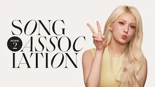 Download JEON SOMI Sings TWICE, Dua Lipa, \u0026 PinkPantheress ft Ice Spice in ROUND 2 of Song Association | ELLE MP3