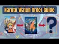 How To Watch Naruto Naruto Shippuden In Chronological Order
