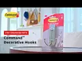 How to Use Command Decorative Large Double Hooks