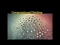 Ch1 1 - Computational Thinking