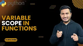 Variable Scope in Functions The Complete Python Course Basic to Advance Python Tutorial