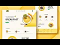 Modern Animated Restaurant Website using ReactJS Tailwind Framer-Motion Food website design