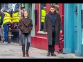 FIRST LOOK Strike - The Running Grave Filming in London Tom Burke Holliday Grainger Charlotte