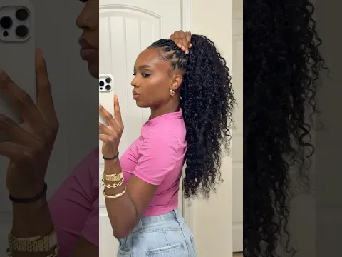 VIRAL MIRACLE KNOTS!💁🏾‍♀️ DIY BRAIDS #naturalhair #braids