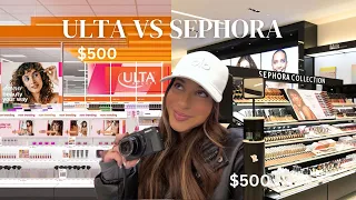 500 at SEPHORA vs 500 at ULTA Sephora Shopping Ulta Shopping