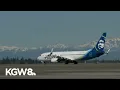 Close call at the airport as Alaska Airlines flight from Portland nearly hits FedEx plane