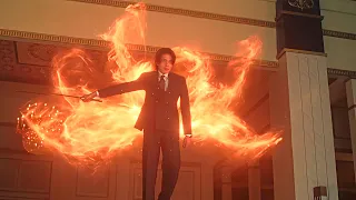 بيهزم كل الأشرار لما بيتحول لهيئته السحرية لكن خصمه الى بيعجز قدامه هو أخوه الى عايز يقتله 