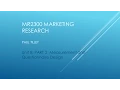 MR2300 Unit 8 - Part B