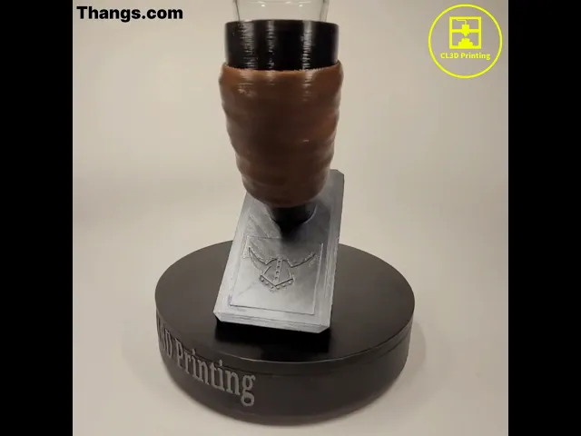 Viking Horn Shot Glass Holder video thumbnail