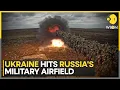 Download Lagu Russia-Ukraine War: Ukraine Claims Direct Hit On Russian Fighter Jet Base In Voronezh | WION