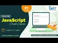 Class 01 of JavaScript Crash Course Live Intro Variables Data Types