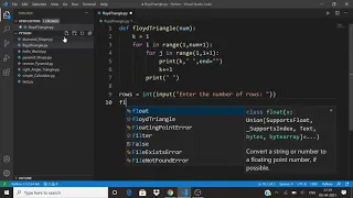 Python Pattern Program Floyd s Triangle Printing Numbers in Right Triangle Shape