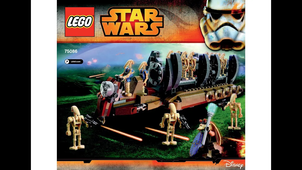 THE BATTLE OF NABOO - LEGO Star Wars Set 7929 - Time-lapse Build, Unboxing & Review. 