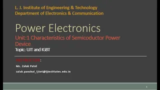 SESSION 05 POWER ELECTRONICS SEM 5 EC 7 JULY