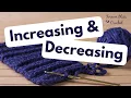 Increasing and Decreasing in Crochet