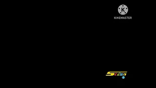 سبيستون شاشة اللون الأسود السوداء Spacetoon Screen Logo Bug Black 2008 2010 