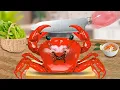 Download Lagu Seafood Terbaik 🦀 Resep Kepiting Goreng Saus Asam Manis Pedas Paling Enak ✨Tiny Tasty Kitchen